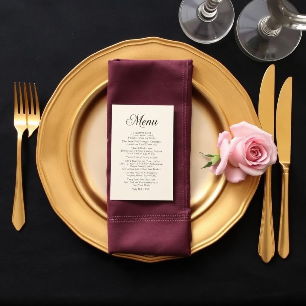 Modern table setting