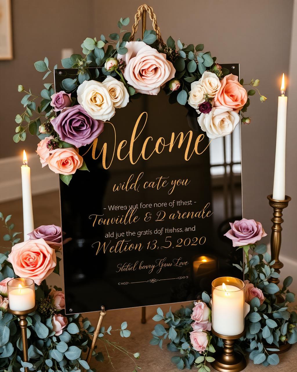 Welcome display